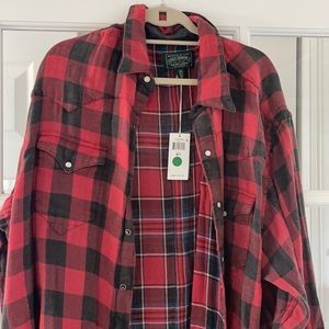 Brand New with tags. Polo Country flannel shirt